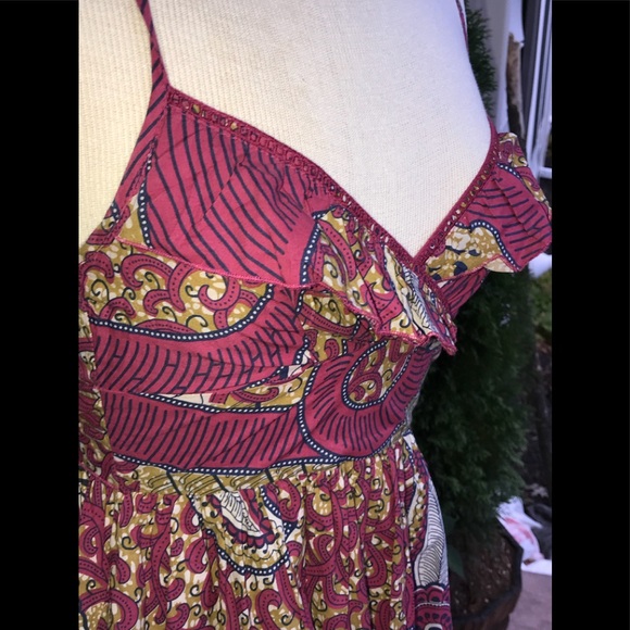 Flirty Magenta Sassy Summer Dress 🌺🏝 Small - Picture 8 of 8